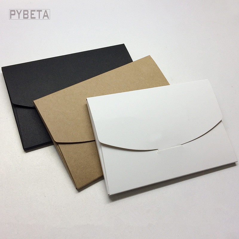 Letter Envelope Kraft - 50 adet Boş Kraft Kağıt Zarf