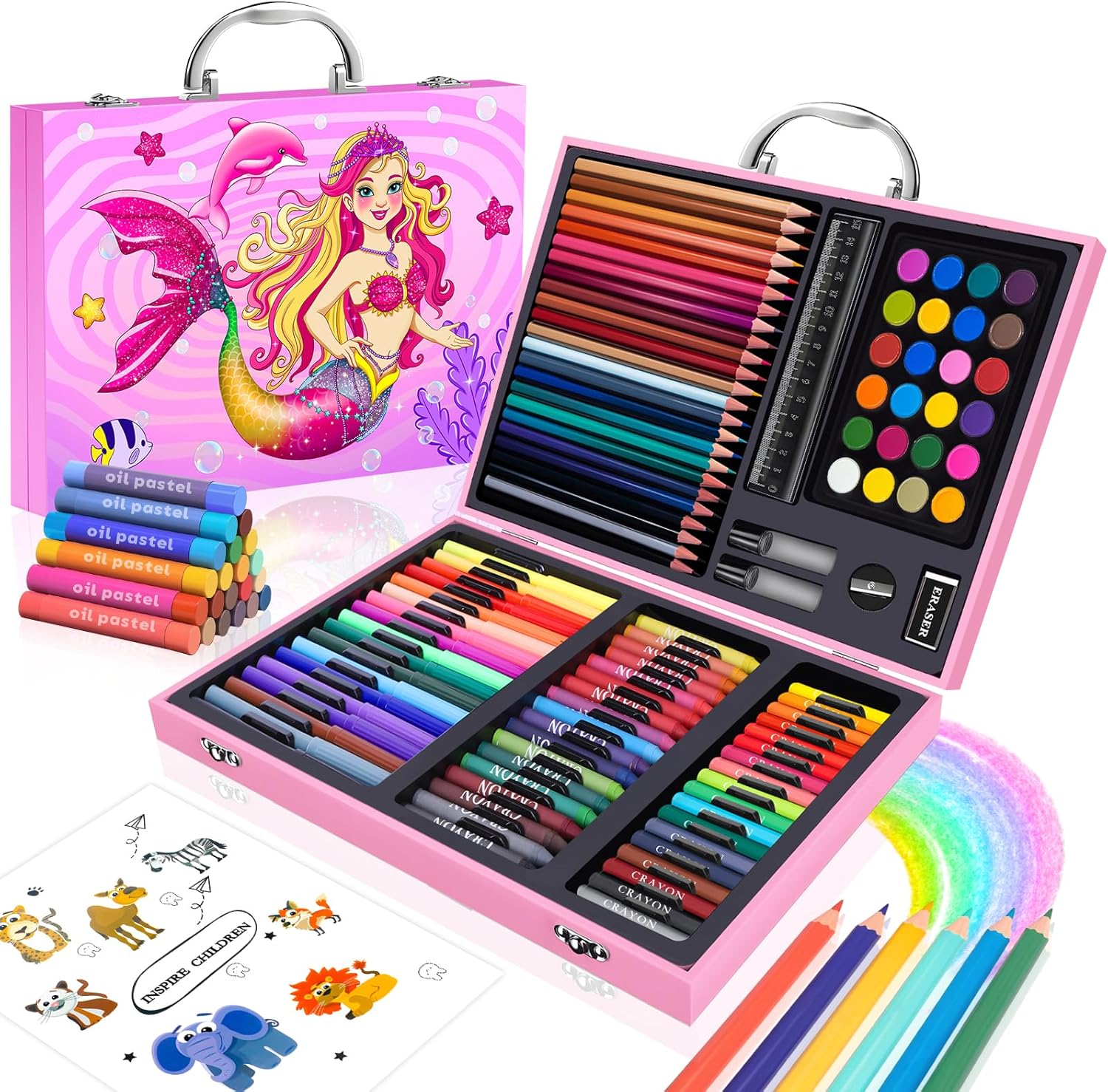 Highlighter Set Pastel - 110 Parça Sanat ve El Sanatları
