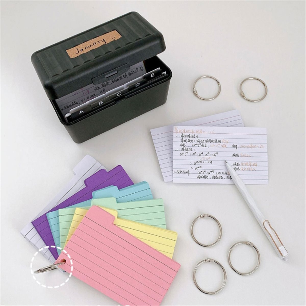 Index Tab Divider - 828 Mega İndirim 3x 5 İndeksli