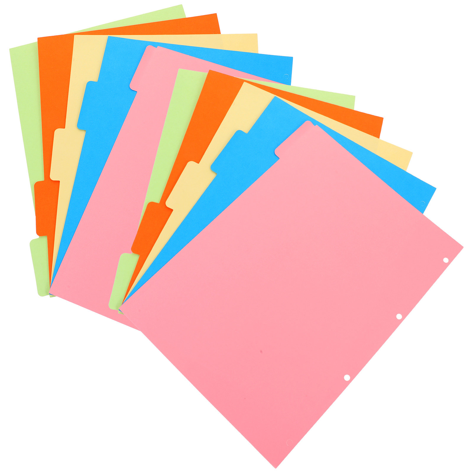 Index Tab Divider - 2 Adet Renkli Dosya Bölücü, 4