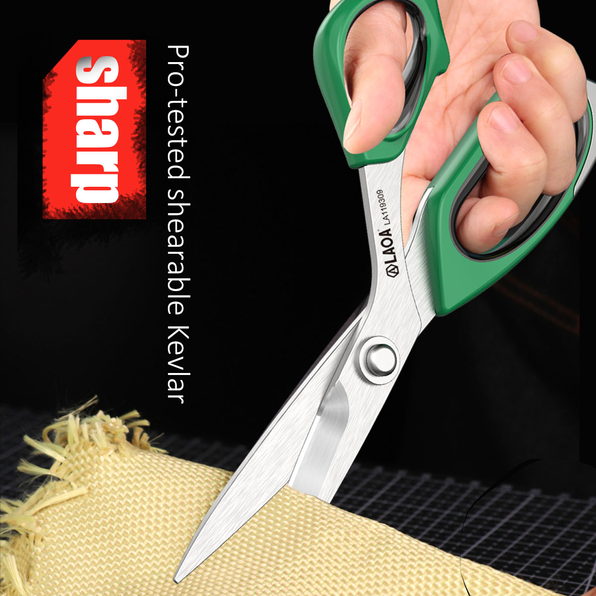 Scissors Stainless Craft - LAOA Paslanmaz Çelik Çok Amaçlı Makas