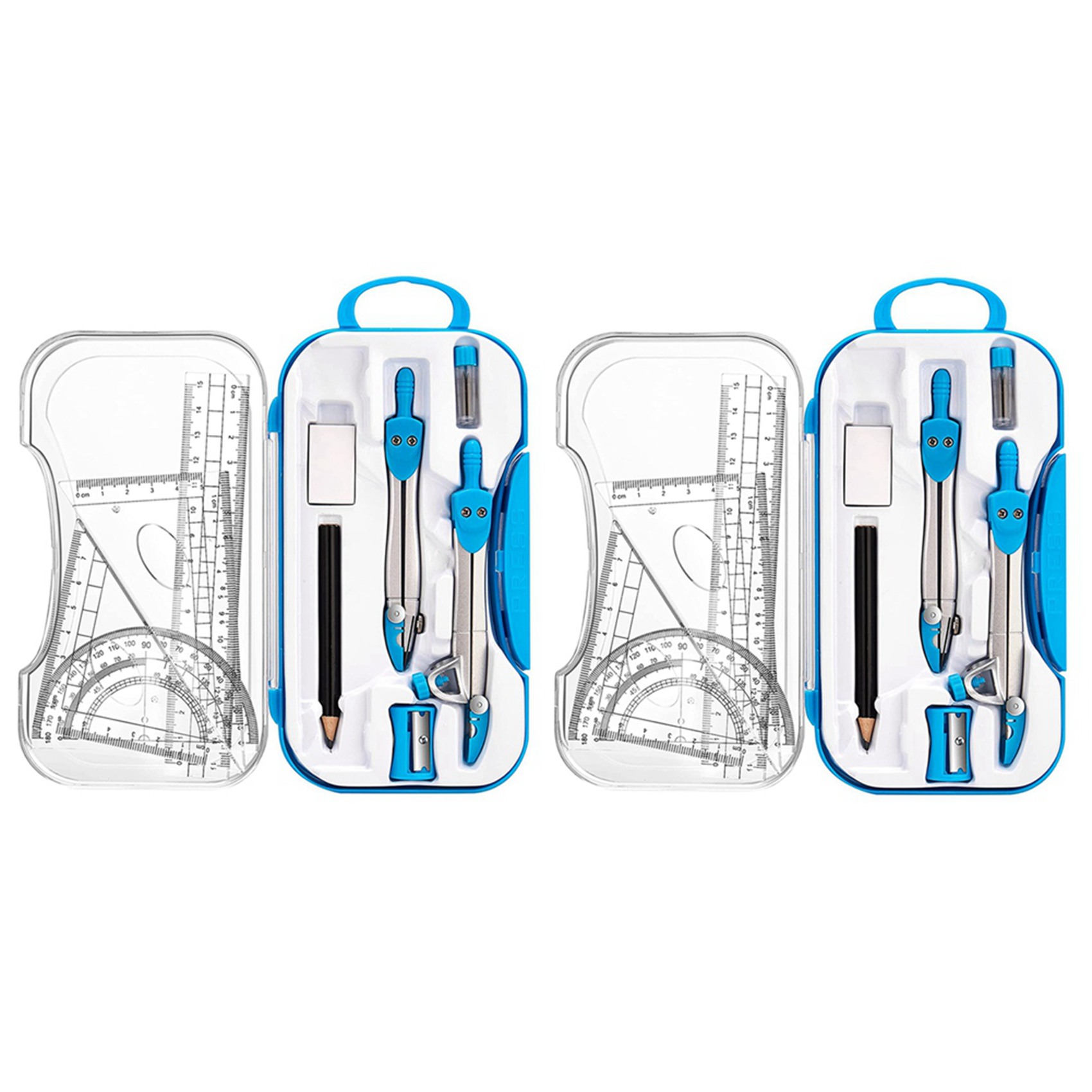 Compass Geometry Set - Üstün Kaliteli Geometri Seti, 20 Parçalık