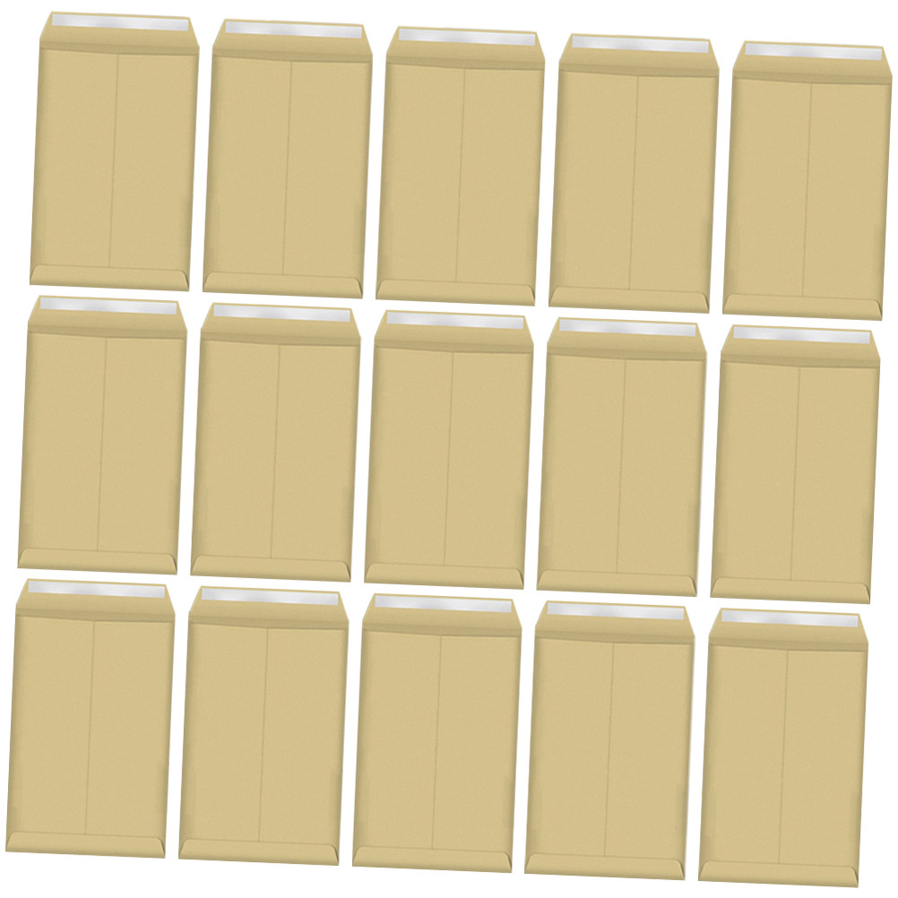 Letter Envelope Kraft - 25 Adet Premium Kalınlaştırılmış Kraft Kağıt