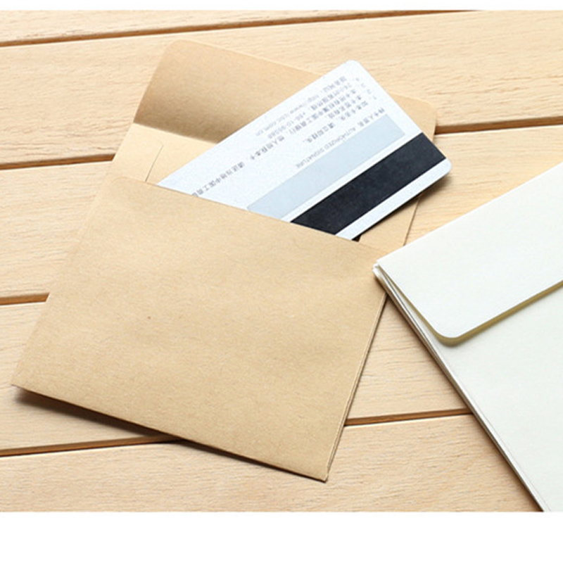 Yüksek Kalite 10 Adet/grup Min - Letter Envelope Kraft incelemesi ve fiyatı