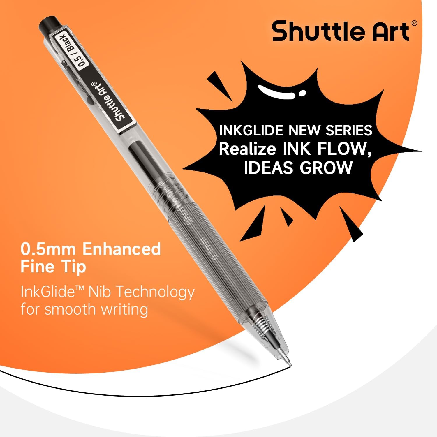 Shuttle Art Siyah Jel Kalemler - Gel Ink Pen Set incelemesi ve fiyatı