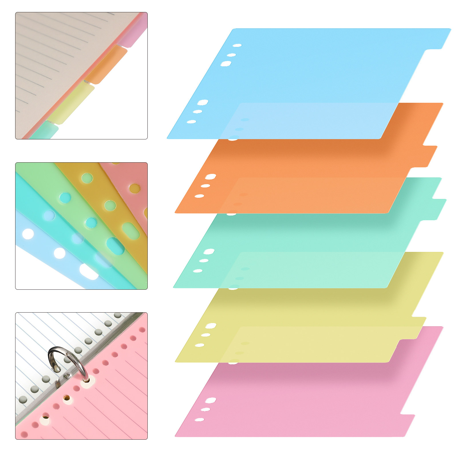 10 Adet Plastik Bölücü, A5 Boy - Index Tab Divider incelemesi ve fiyatı