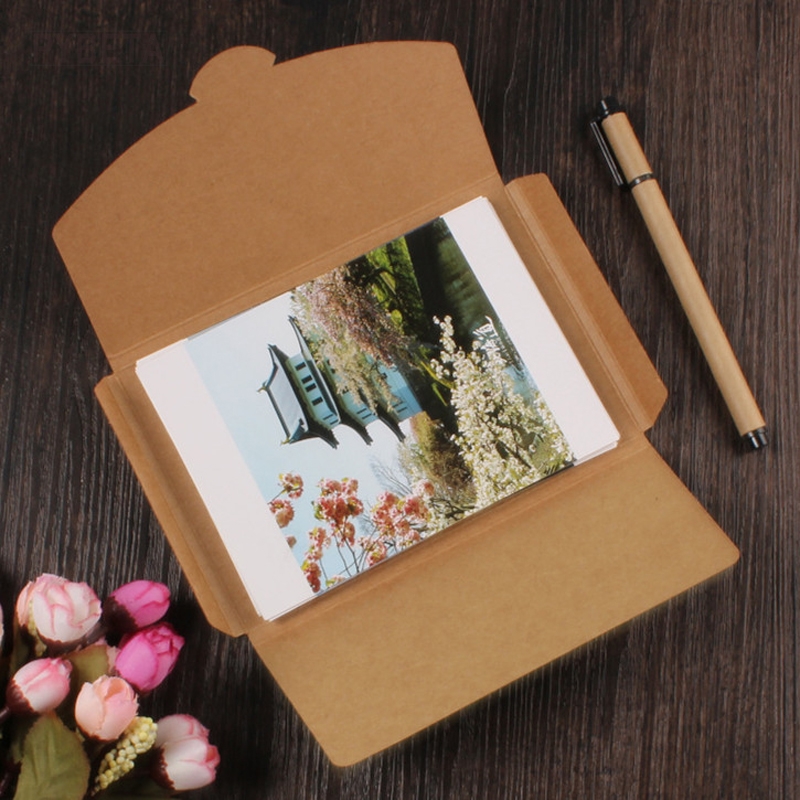50 adet Boş Kraft Kağıt Zarf K - Letter Envelope Kraft incelemesi ve fiyatı