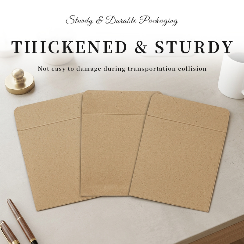 50 adet/paket Tohum Zarfları D - Letter Envelope Kraft incelemesi ve fiyatı