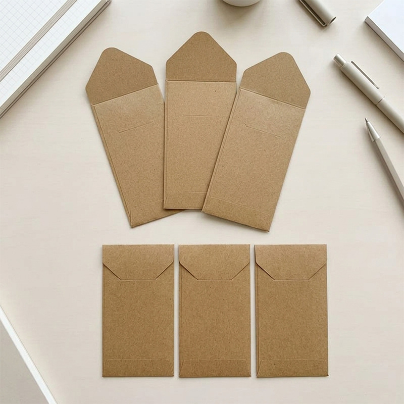 50 adet/paket Tohum Zarfları D - Letter Envelope Kraft incelemesi ve fiyatı