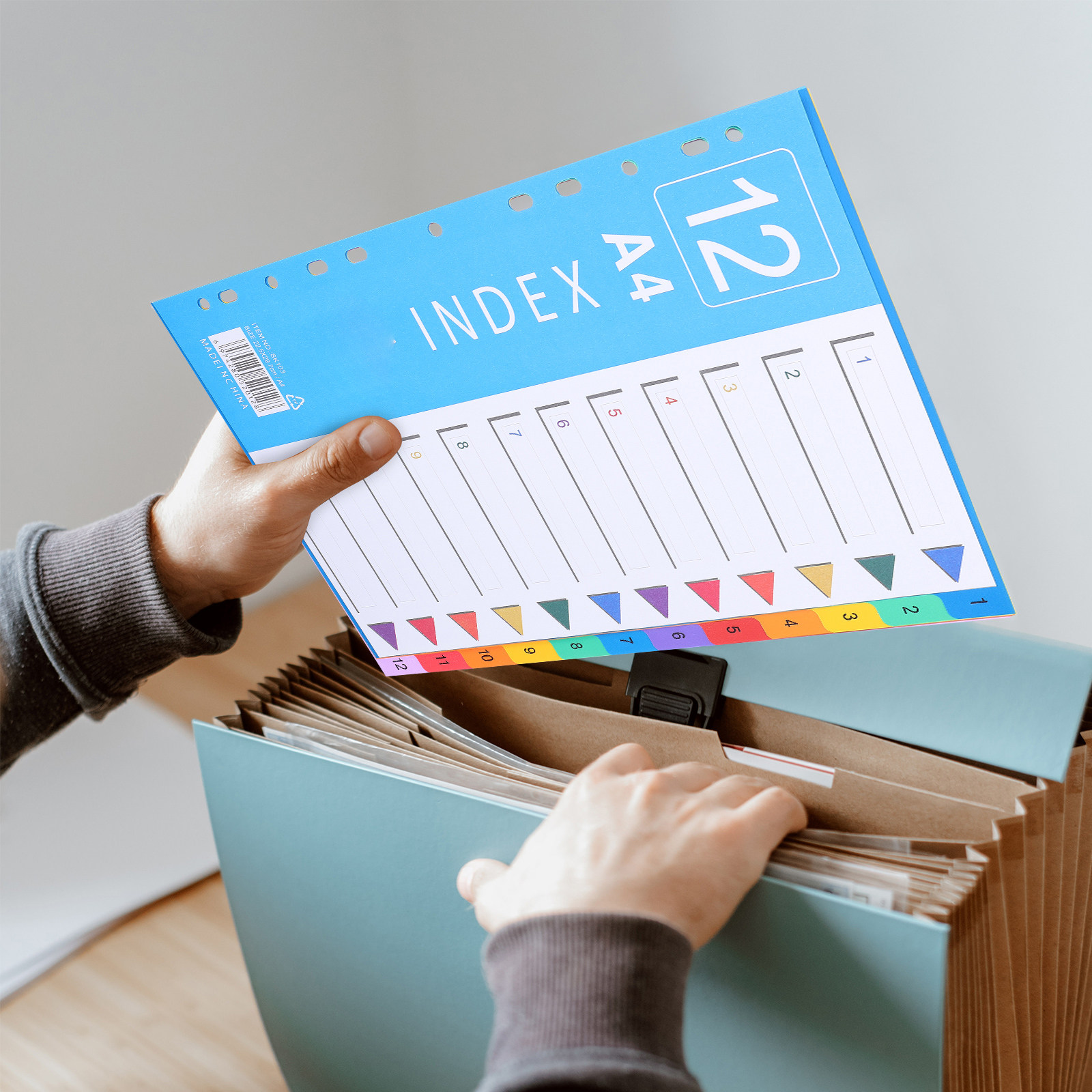 38 Adet Pürüzsüz Yüzeyli, Renk - Index Tab Divider incelemesi ve fiyatı