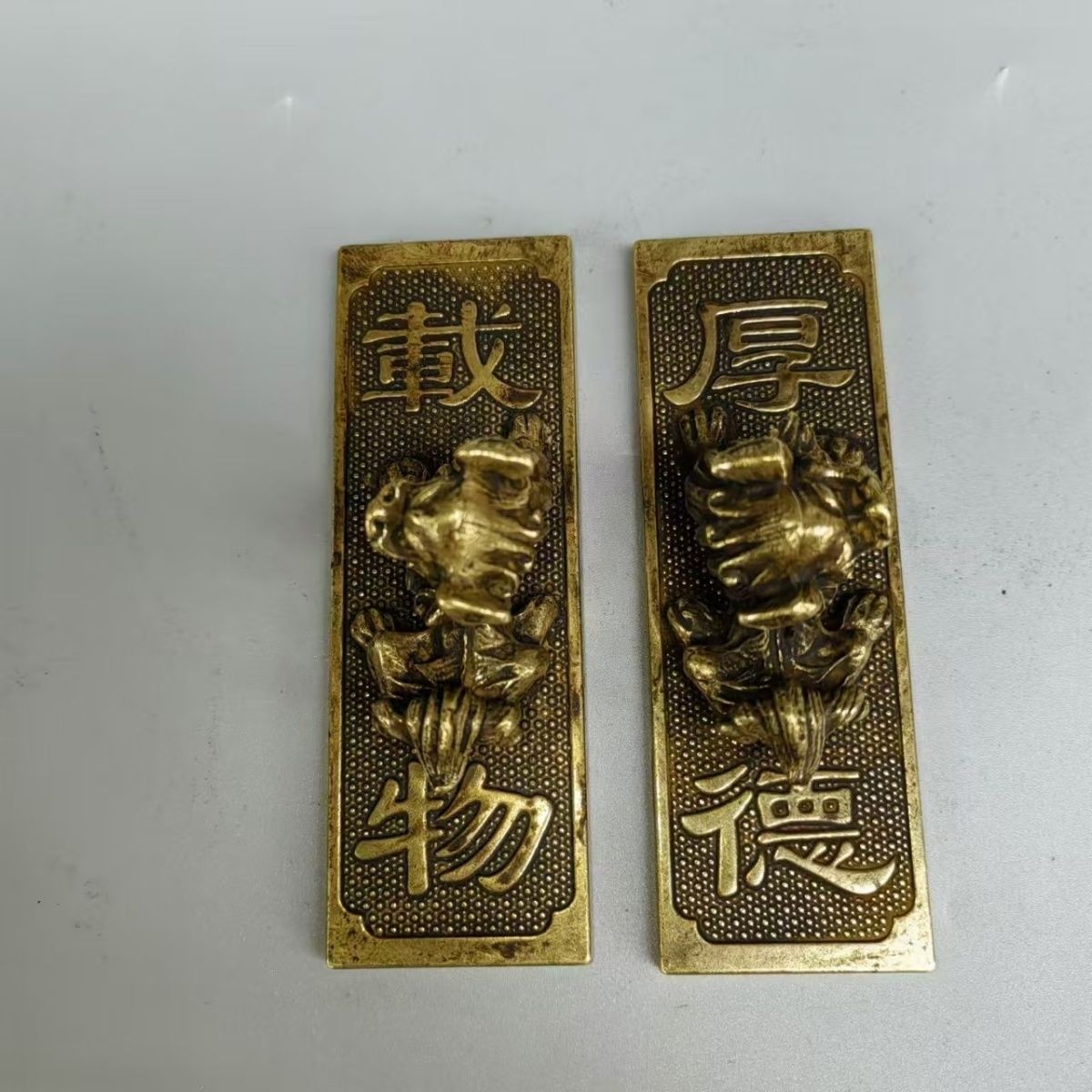Çift Pirinç Kağıt Ağırlığı, As - Lion Stationery & Office Supply(Kunshan)Co.Ltd incelemesi ve fiyatı